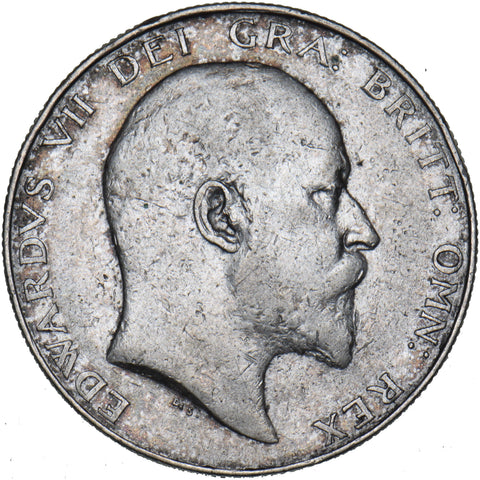 1904 Halfcrown - Edward VII British Silver Coin