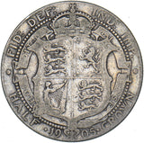 1905 Halfcrown - Edward VII British Silver Coin