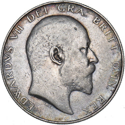 1909 Halfcrown - Edward VII British Silver Coin