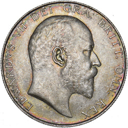 1909 Halfcrown - Edward VII British Silver Coin - Very Nice