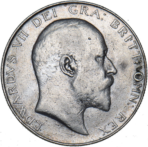 1910 Halfcrown - Edward VII British Silver Coin