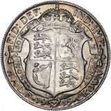 1915 Halfcrown - George V British Silver Coin - Very Nice
