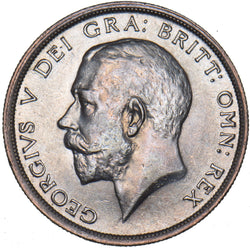1916 Halfcrown - George V British Silver Coin - Very Nice