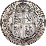1916 Halfcrown - George V British Silver Coin - Very Nice
