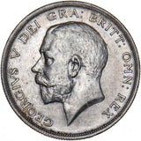 1916 Halfcrown - George V British Silver Coin - Very Nice