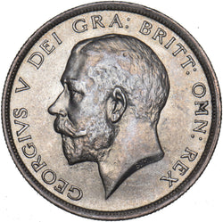 1917 Halfcrown - George V British Silver Coin - Very Nice