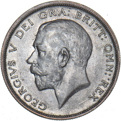 1918 Halfcrown - George V British Silver Coin - Very Nice