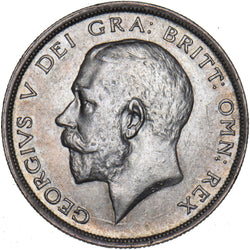 1919 Halfcrown - George V British Silver Coin - Very Nice