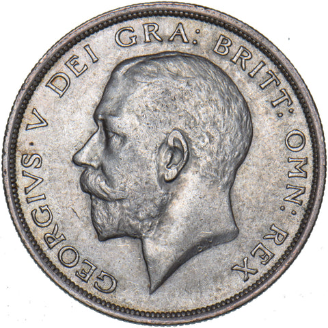 1919 Halfcrown - George V British Silver Coin - Nice