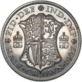 1927 Proof Halfcrown - George V British Silver Coin - Superb