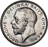 1927 Proof Halfcrown - George V British Silver Coin - Superb
