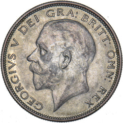 1927 Halfcrown - George V British Silver Coin - Very Nice