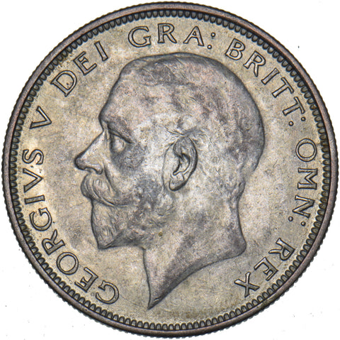 1927 Halfcrown - George V British Silver Coin - Very Nice