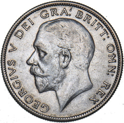 1929 Halfcrown - George V British Silver Coin - Very Nice