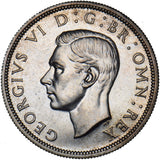 1937 Proof Halfcrown - George VI British Silver Coin - Superb
