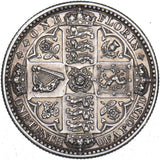 1849 Godless Florin - Victoria British Silver Coin - Very Nice