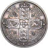 1873 Gothic Florin - Victoria British Silver Coin