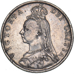 1892 Florin - Victoria British Silver Coin - Nice