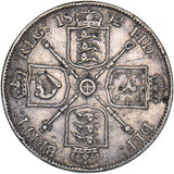 1892 Florin - Victoria British Silver Coin - Nice