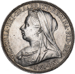 1896 Florin - Victoria British Silver Coin - Superb