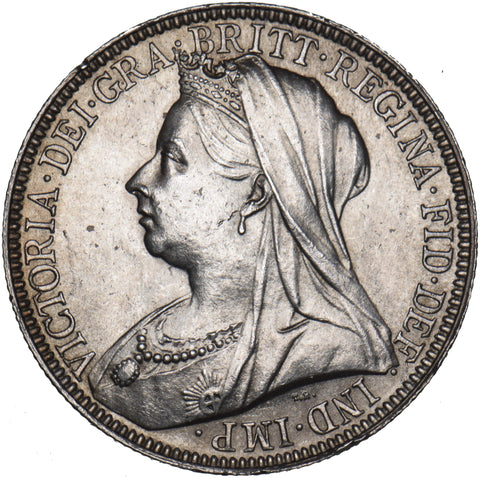 1896 Florin - Victoria British Silver Coin - Superb