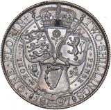 1897 Florin - Victoria British Silver Coin - Superb