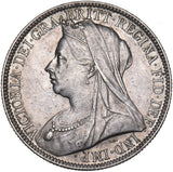 1900 Florin - Victoria British Silver Coin - Very Nice