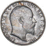 1903 Florin - Edward VII British Silver Coin - Nice
