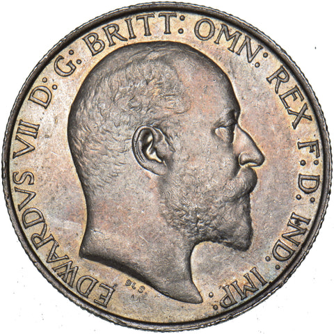 1903 Florin - Edward VII British Silver Coin - Very Nice