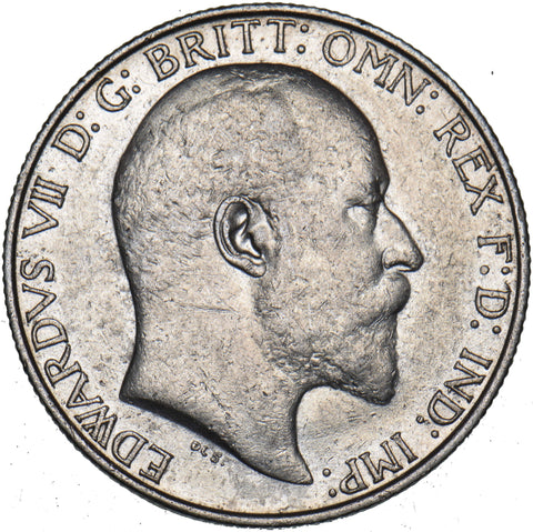 1904 Florin - Edward VII British Silver Coin - Nice