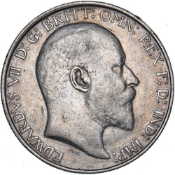 1904 Florin - Edward VII British Silver Coin - Nice