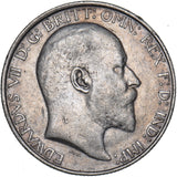 1904 Florin - Edward VII British Silver Coin - Nice