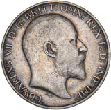 1904 Florin - Edward VII British Silver Coin - Nice