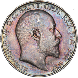 1905 Florin - Edward VII British Silver Coin - Very Nice