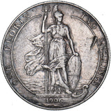 1906 Florin - Edward VII British Silver Coin - Nice