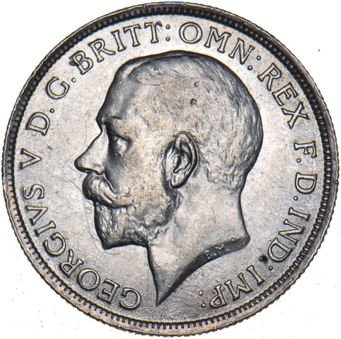 1916 Florin - George V British Silver Coin - Very Nice