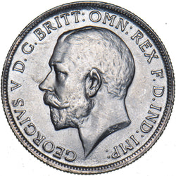 1918 Florin - George V British Silver Coin - Very Nice