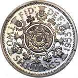 1953 Proof Florin - Elizabeth II British  Coin - Superb