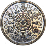 1953 Proof Florin - Elizabeth II British  Coin - Superb