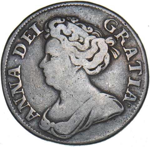 1711 Shilling - Anne British Silver Coin