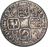 1723 SSC Shilling - George I British Silver Coin