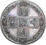 1745 Lima Shilling - George II British Silver Coin - Nice