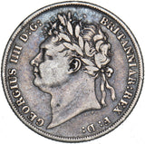 1824 Shilling - George IV British Silver Coin