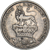 1826 Shilling - George IV British Silver Coin - Nice