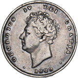1829 Shilling (Ex mount) - George IV British Silver Coin