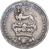 1829 Shilling (Ex mount) - George IV British Silver Coin