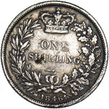 1846 Shilling - Victoria British Silver Coin