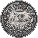 1853 Shilling - Victoria British Silver Coin