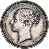 1873 Shilling (Die no. 14) - Victoria British Silver Coin - Very Nice
