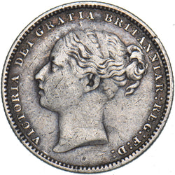 1881 Shilling - Victoria British Silver Coin - Nice